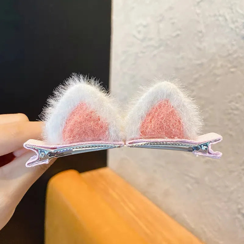 Accesorios para Cabello de Niña Orejas de Gato | Pinza Kawaii