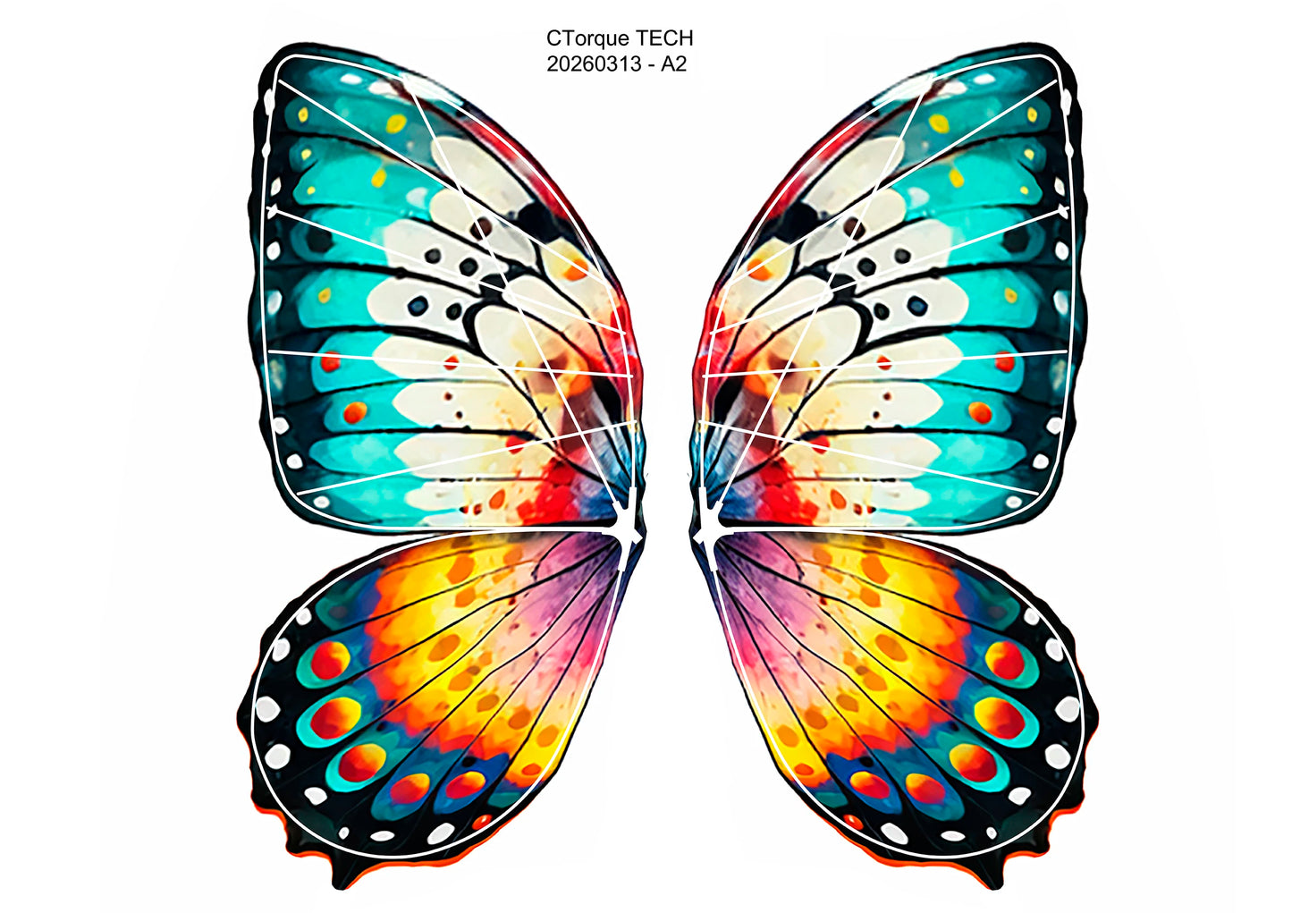 Mariposa Voladora RC LED – Efecto Realista