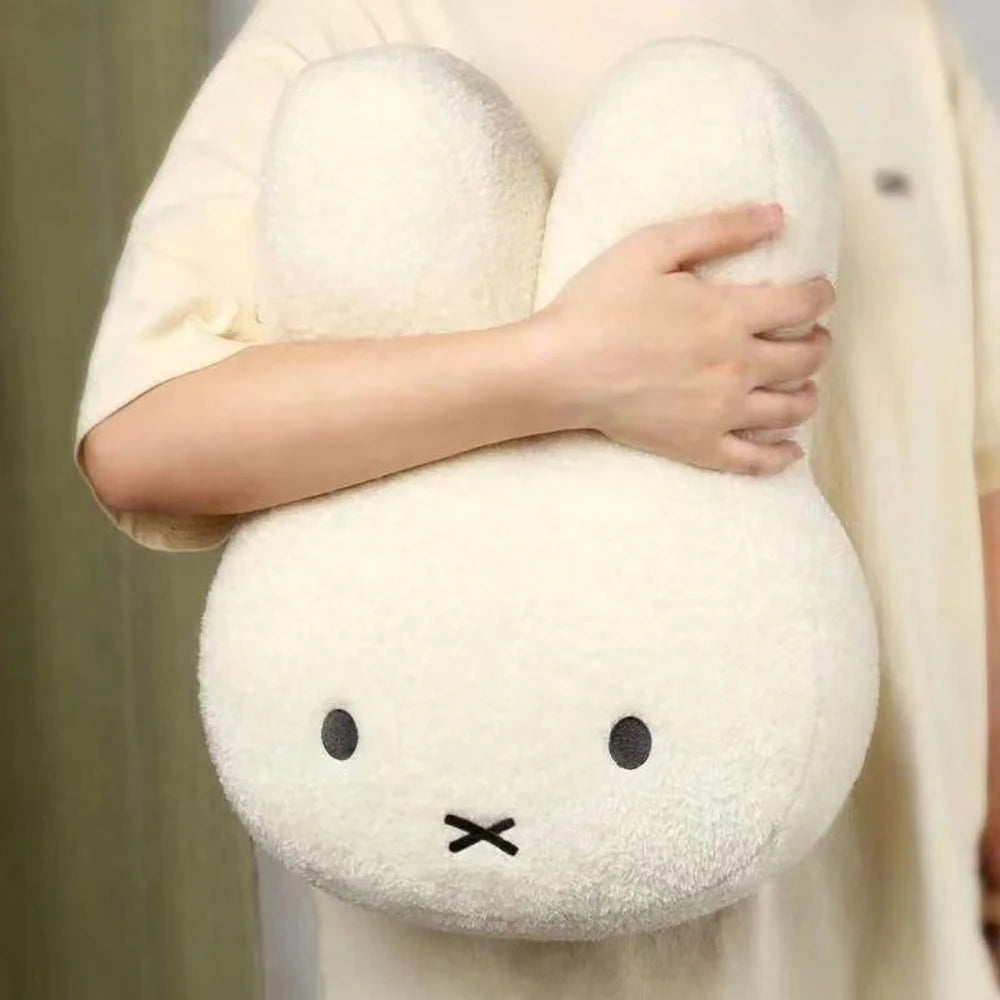 Peluche Kawaii Miffy 40CM - Almohada Suave de Conejo para Decoración