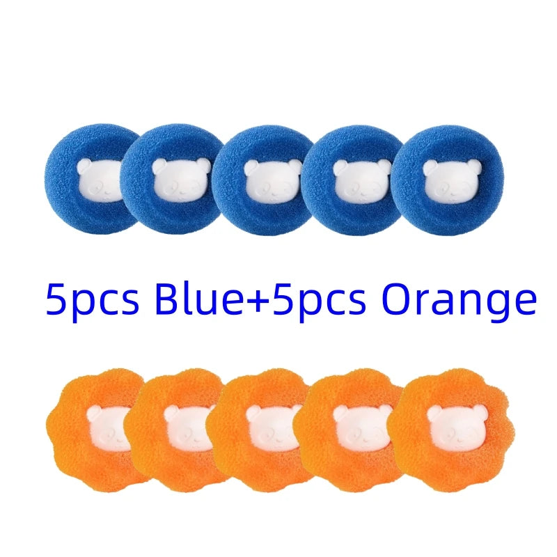 Set de 10 Bolas Quita Pelusas Manuales - Accesorios para Lavado y Limpieza