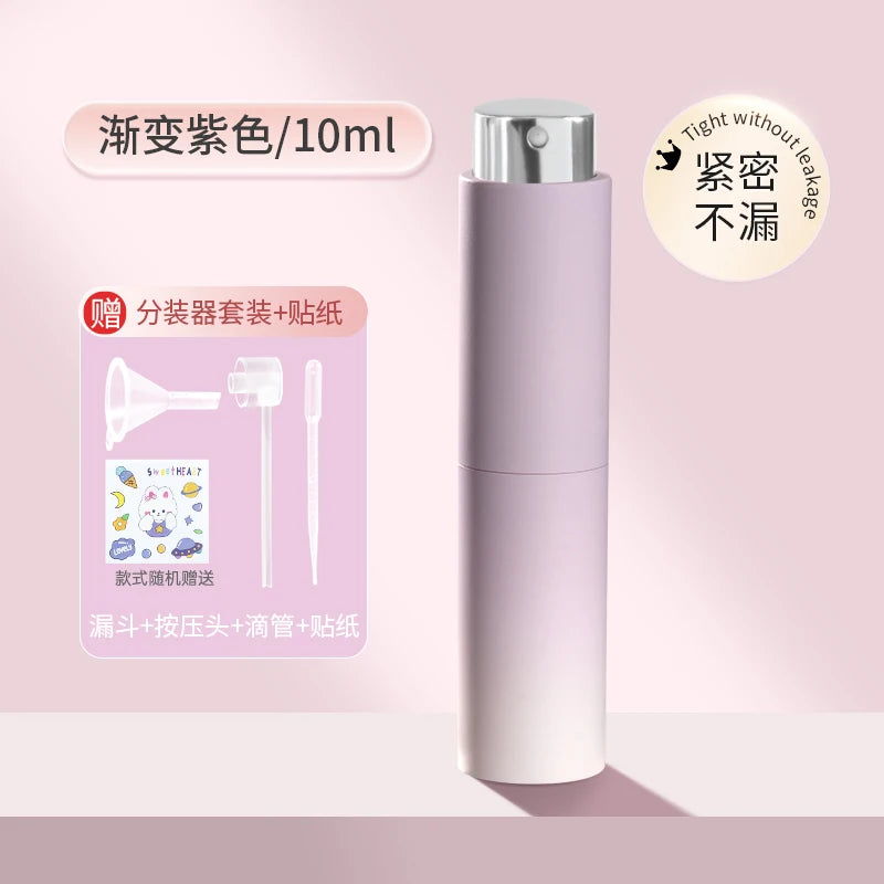 Atomizador de Perfume Recargable 8ml y 10ml – Mini Spray Portátil de Viaje