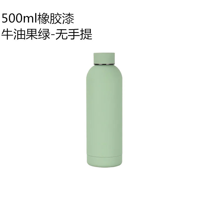 Termo de Acero Inoxidable Estilo Americano 500ml - Botella Térmica