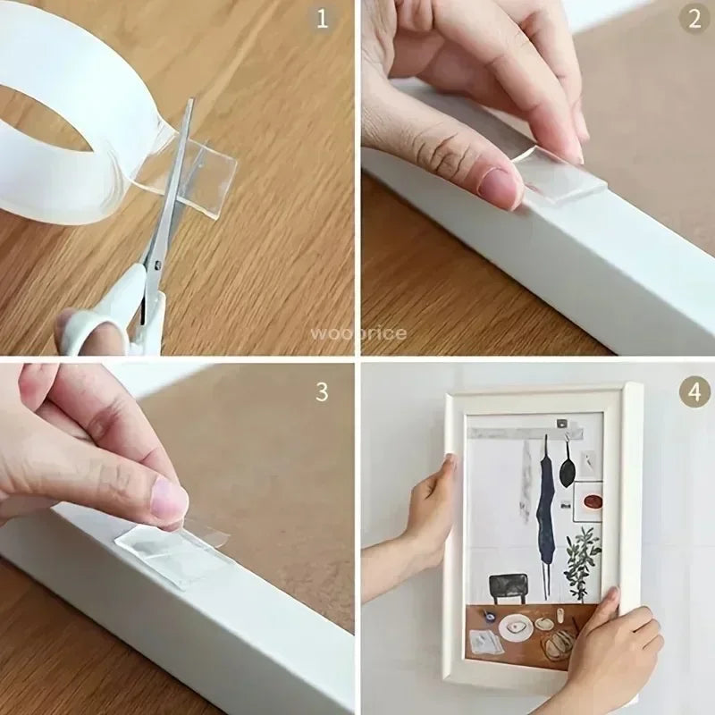 Cinta Adhesiva Acrílica Multiusos - Resistente al Calor para Hogar y Auto