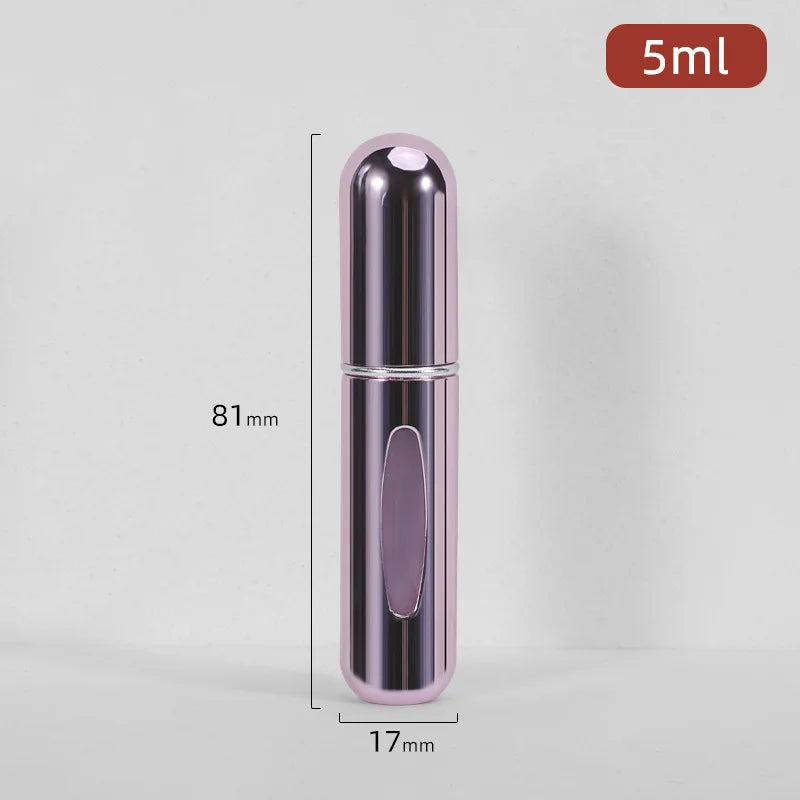 Botella Mini Spray Recargable – Ideal para Perfume o Líquidos de Viaje, Compacto y Portátil