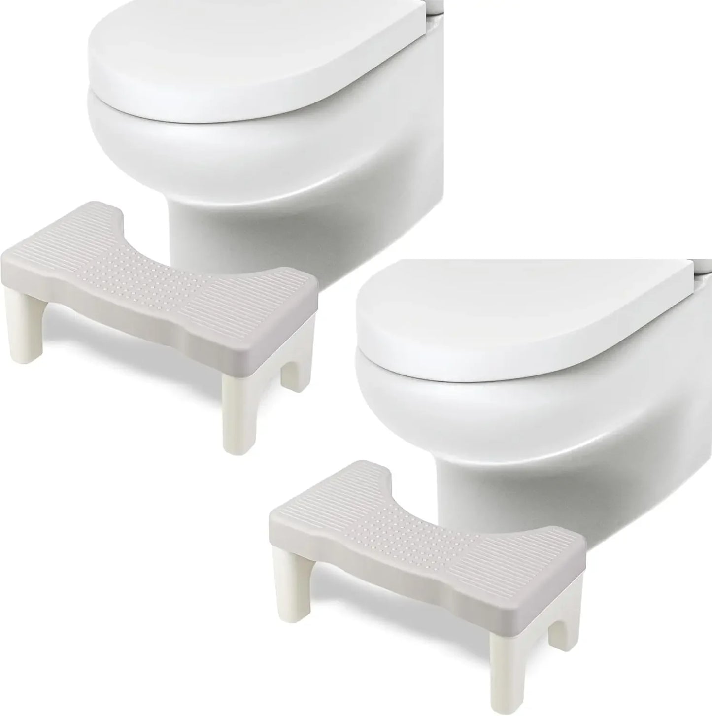 Taburete Ergonómico para Baño (Reposapiés para Inodoro)