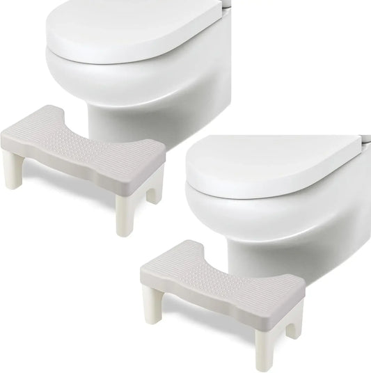 Taburete Ergonómico para Baño (Reposapiés para Inodoro)