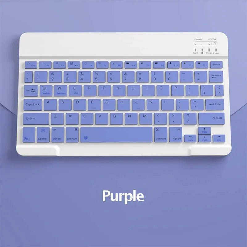 Teclado Bluetooth 10 Pulgadas para iPad y Tablet – Compacto Español/Inglés