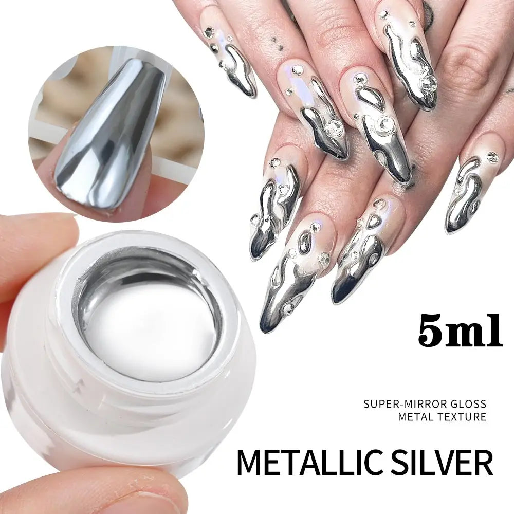 Esmalte en Gel Efecto Metálico – Gel semipermanente UV polish