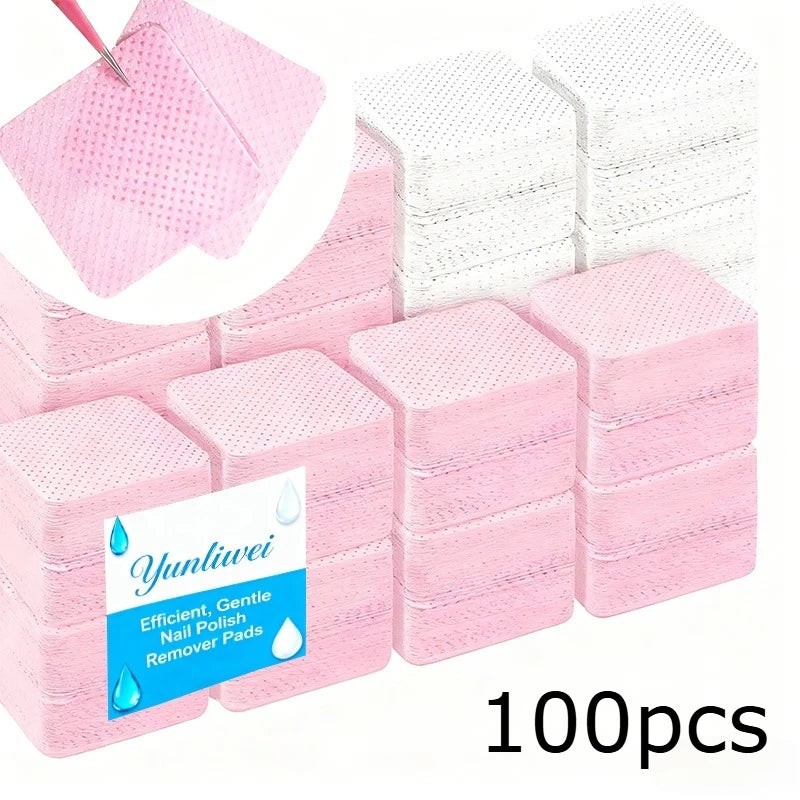 Toallitas Lint Free para Uñas | Wipes Sin Pelusa para Gel y Manicure Profesional
