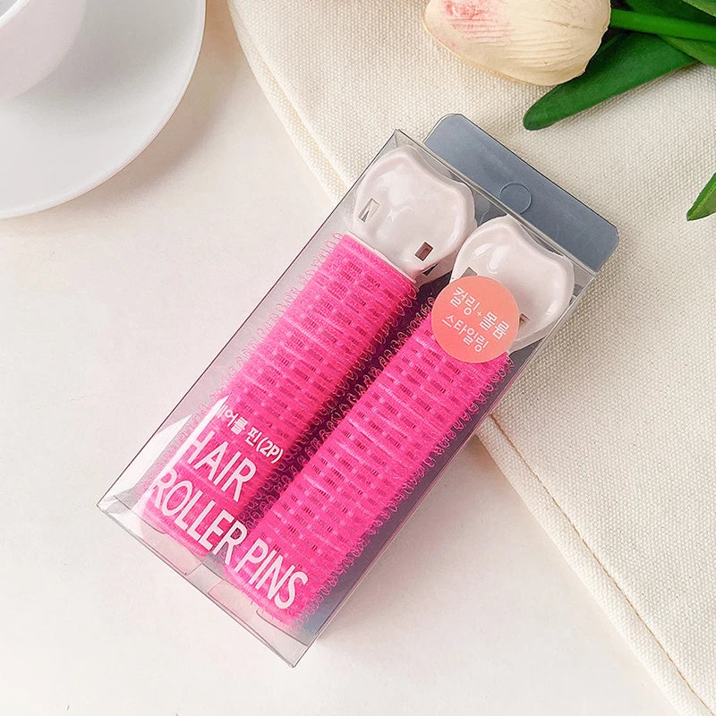 Pinza para flequillo con efecto de volumen y rizado – Elevación de raíz sin calor para mujer. Herramienta de peinado natural para el cuidado del cabello