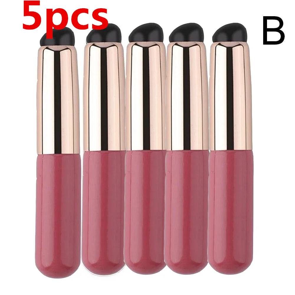 Pincel de Silicona Multifunción para Labial y Corrector - Efecto Difuminado Natural