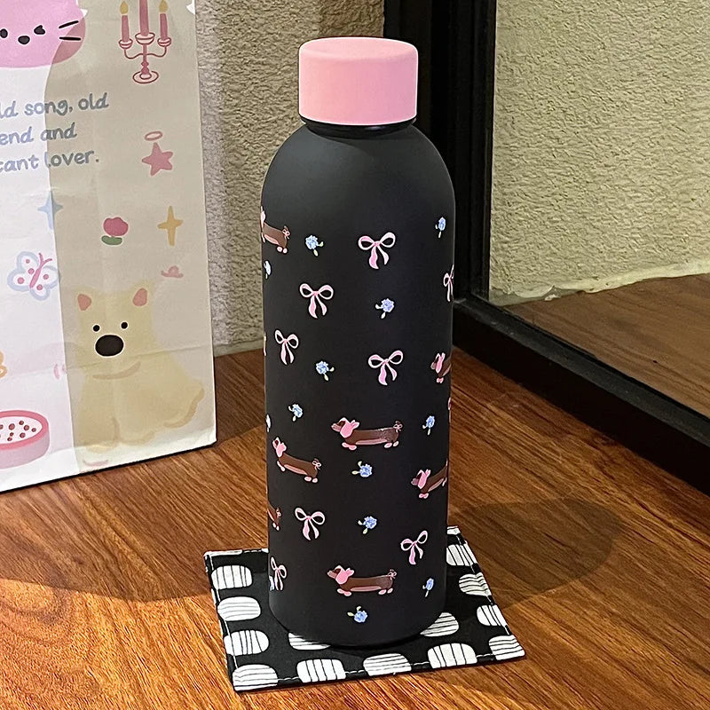 Termo de Acero Inoxidable Estilo Americano 500ml - Botella Térmica