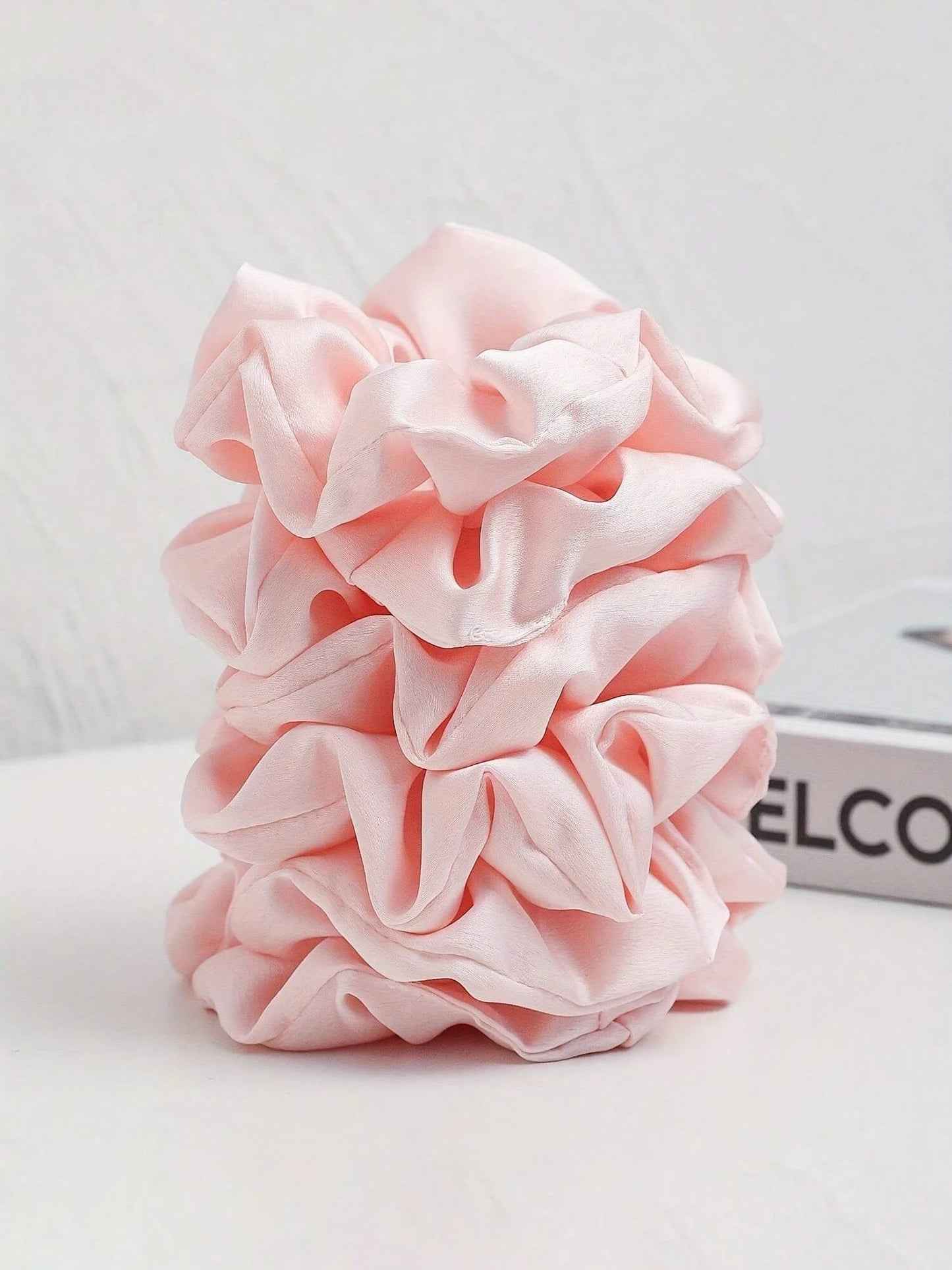 Scrunchies Satinadas Antifrizz – Ligas Elásticas para Cabello, Accesorio Suave y Resistente