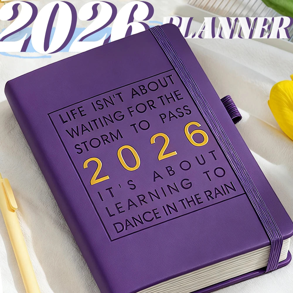 Planificador 2026 A5 Premium – Agenda Ejecutiva 412 Páginas