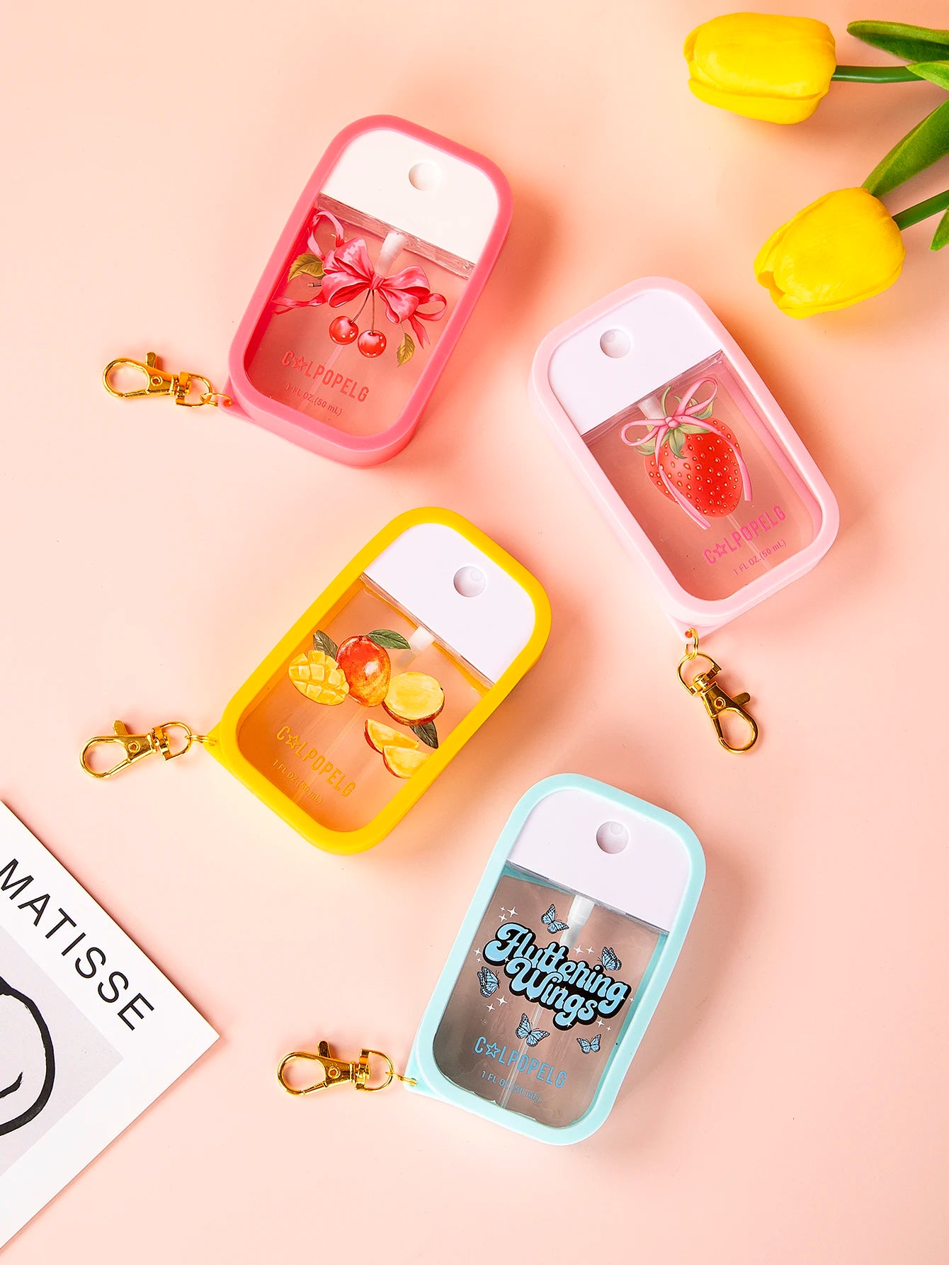 Mini Spray Aromático Desinfectante Portátil para Manos y Ambiente (50 ml)