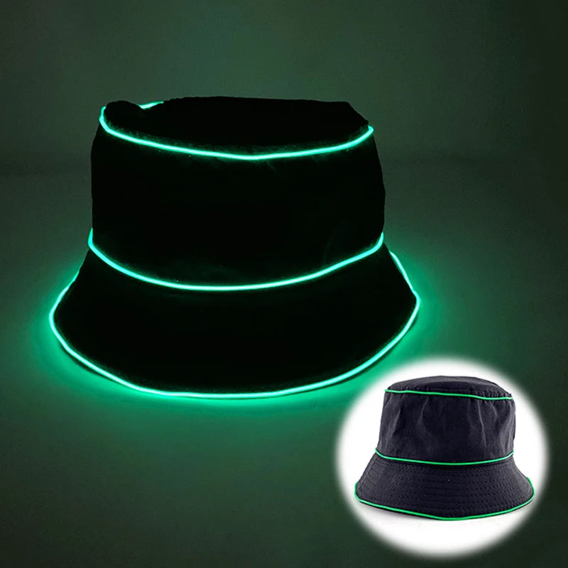 Sombrero LED Neón