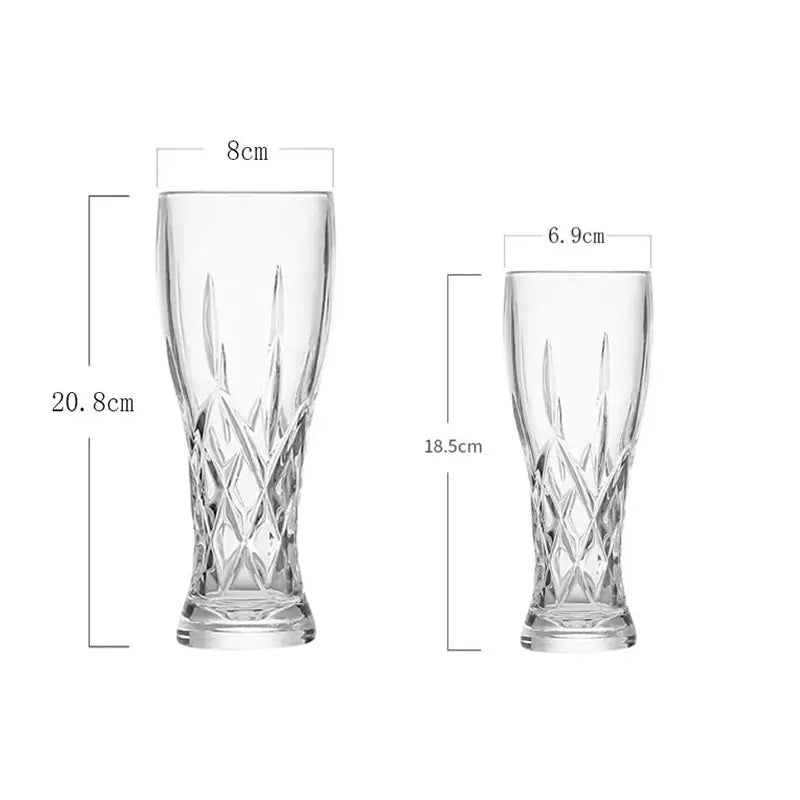 Vaso de Vidrio Estilo Trofeo – Edición Mundial 2026