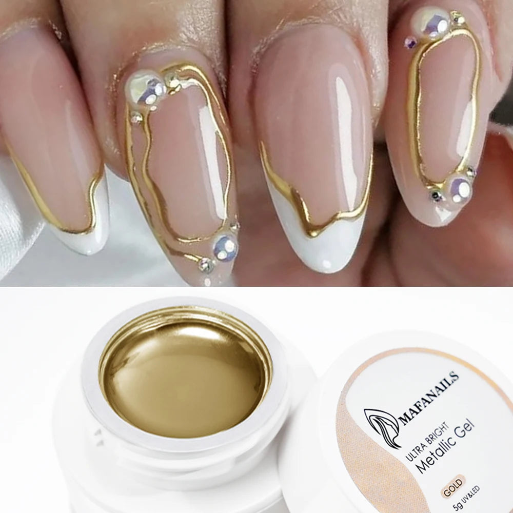 Esmalte en Gel Efecto Metálico – Gel semipermanente UV polish