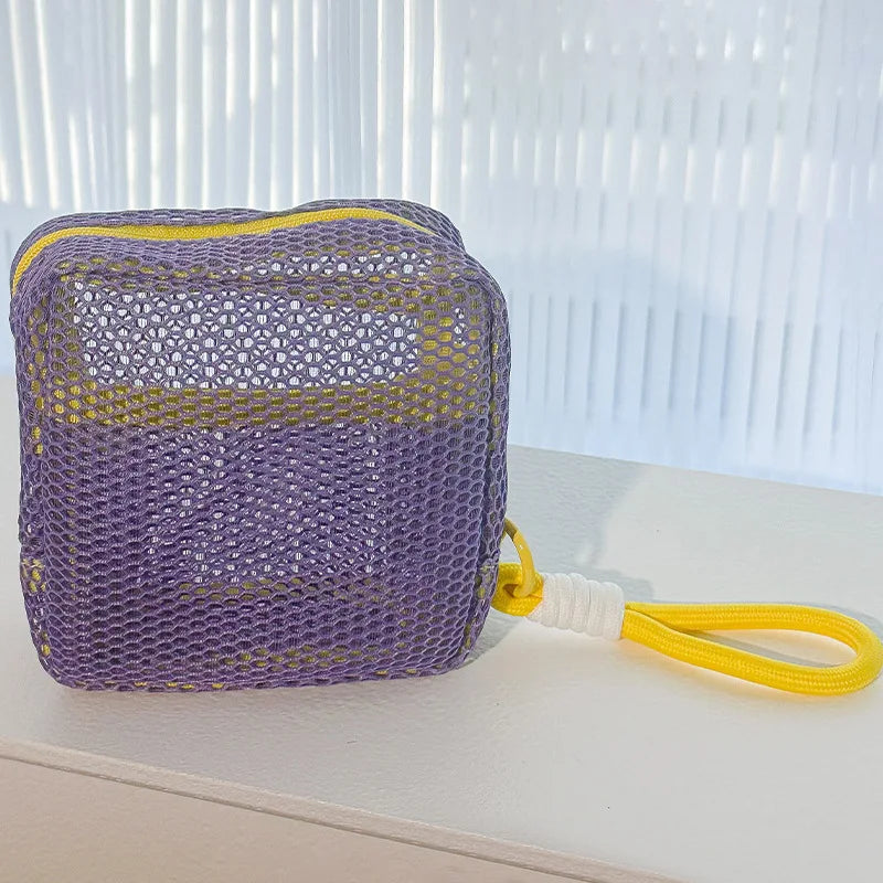 Neceser de Malla Doble Capa - Bolsa de Almacenamiento Ultra Ligera