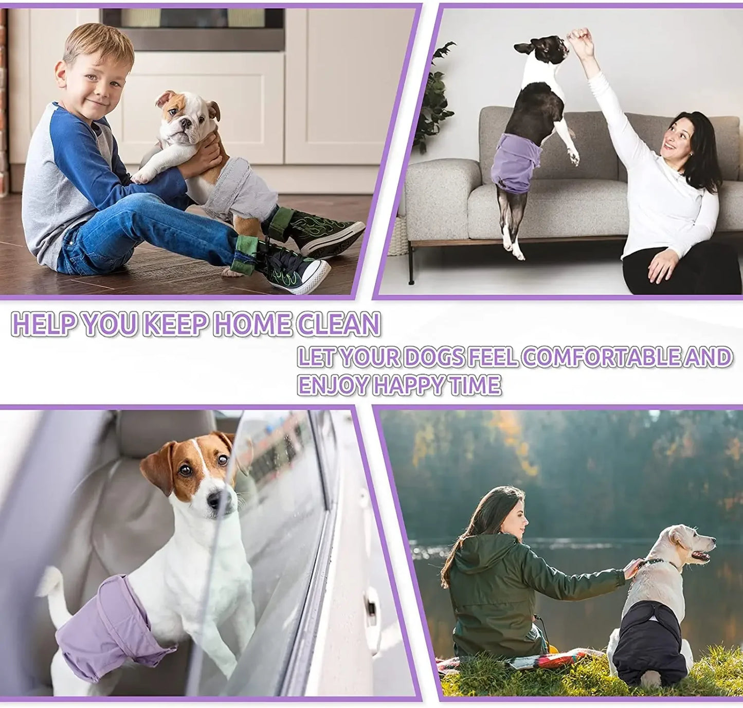 Pañal Reutilizable para Perros Hembras