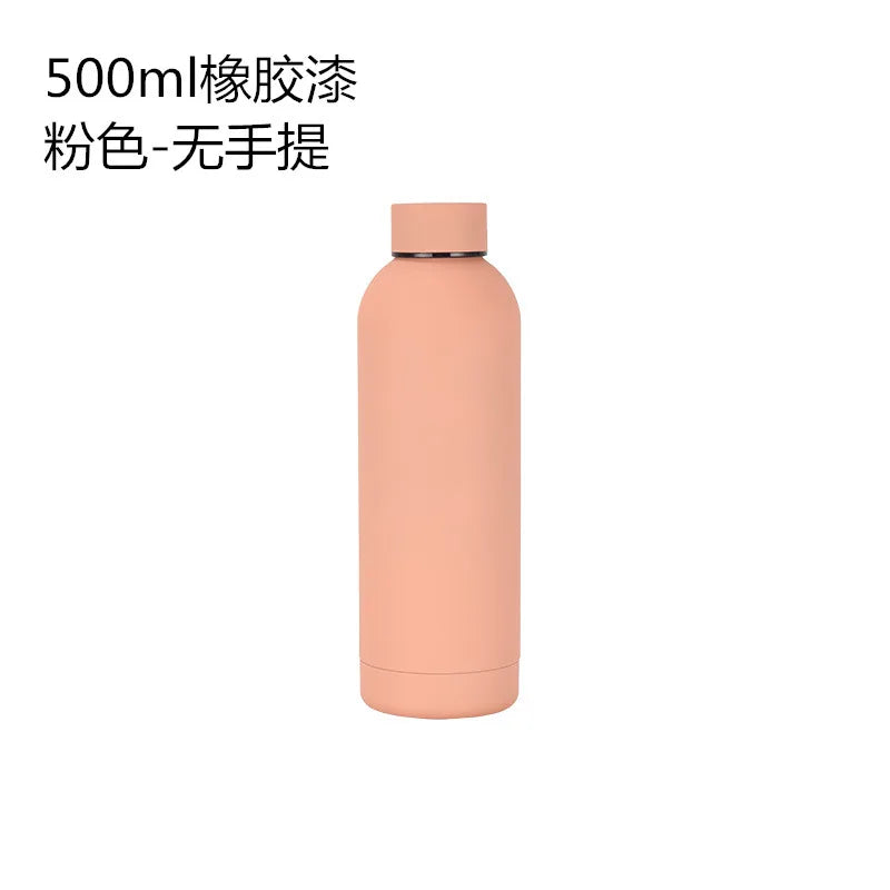 Termo de Acero Inoxidable Estilo Americano 500ml - Botella Térmica