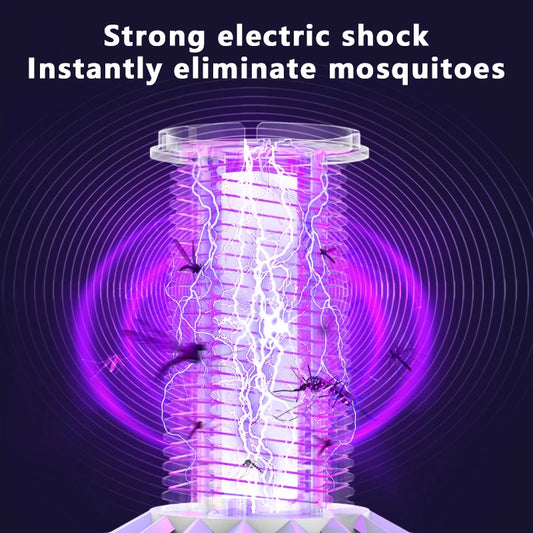 Lámpara Antimosquitos Recargable USB con Luz UV (Portátil 2 en 1)