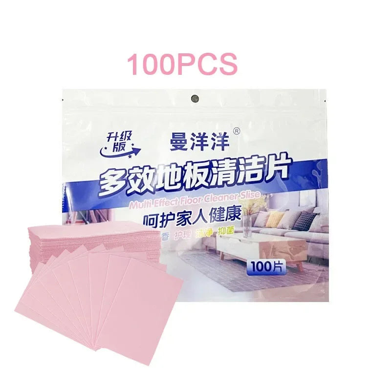 Pastillas de Limpieza para Inodoro 100 Piezas - Eliminador de Suciedad Amarilla