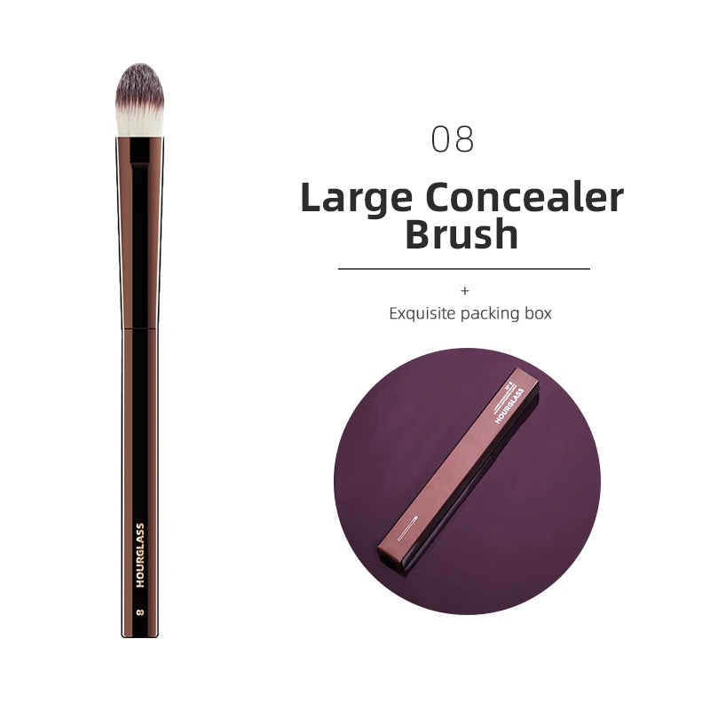 Brochas para Base, Polvo, Rubor y Sombras – Set Premium, Rostro y ojos
