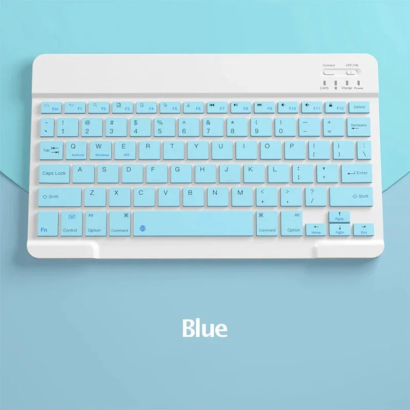 Teclado Bluetooth 10 Pulgadas para iPad y Tablet – Compacto Español/Inglés