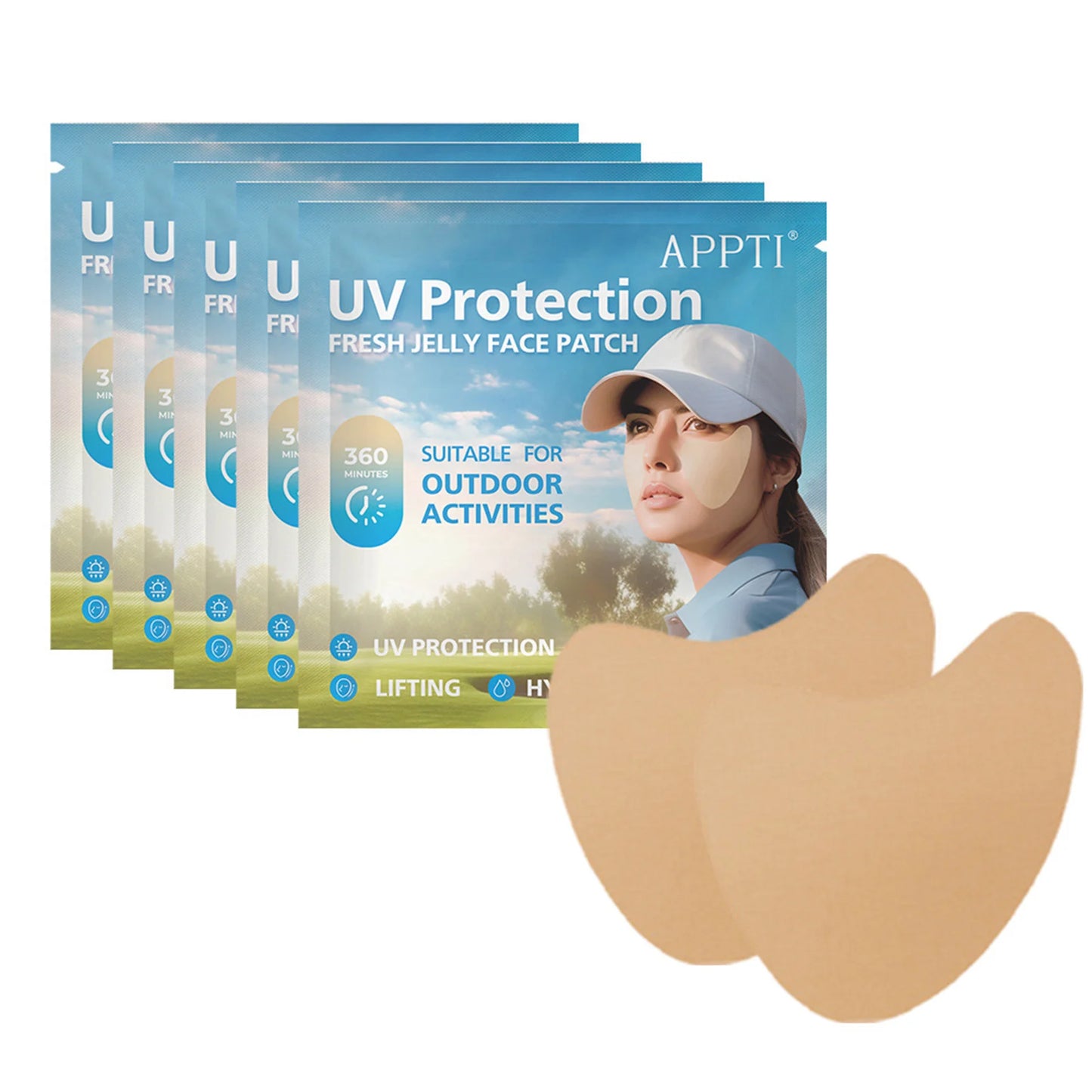 Parches de Protección UV para Rostro – Defensa Solar Localizada