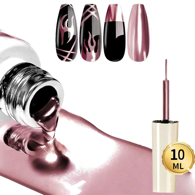 Esmalte en Gel Efecto Metálico – Gel semipermanente UV polish