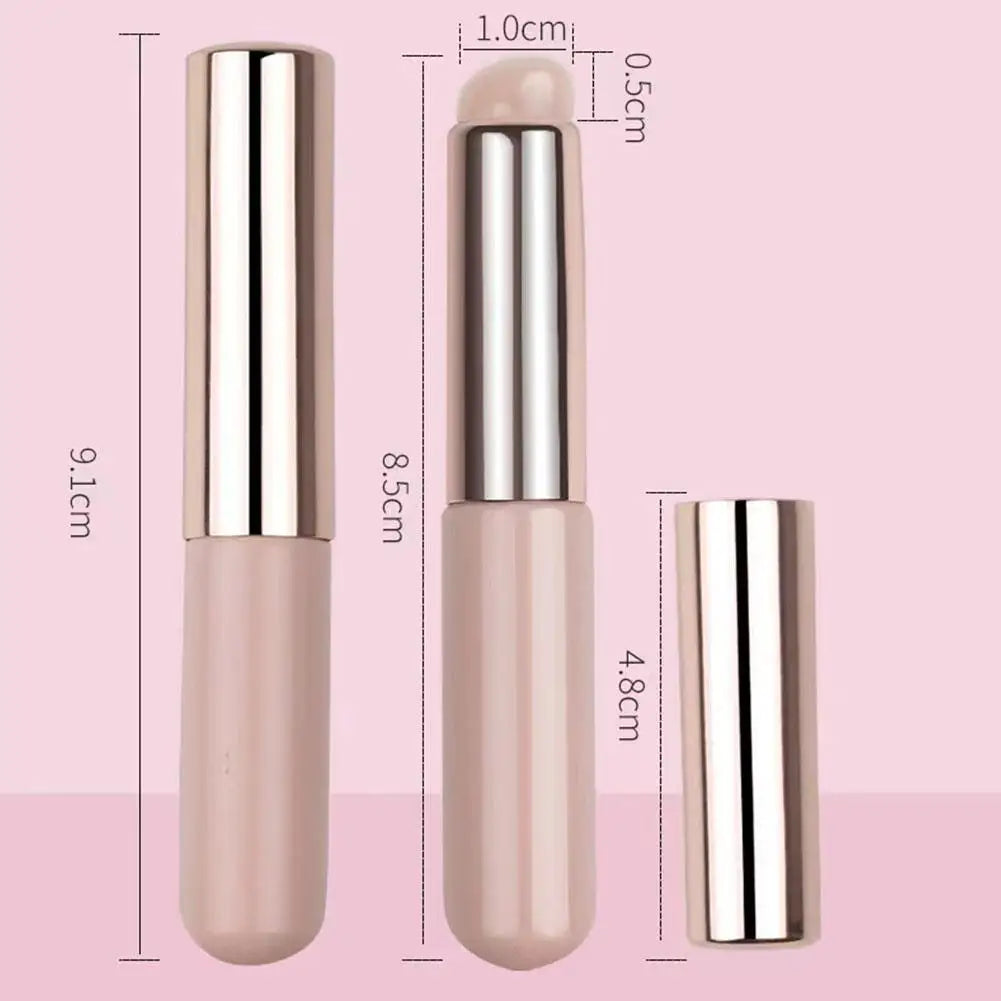 Pincel de Silicona Multifunción para Labial y Corrector - Efecto Difuminado Natural