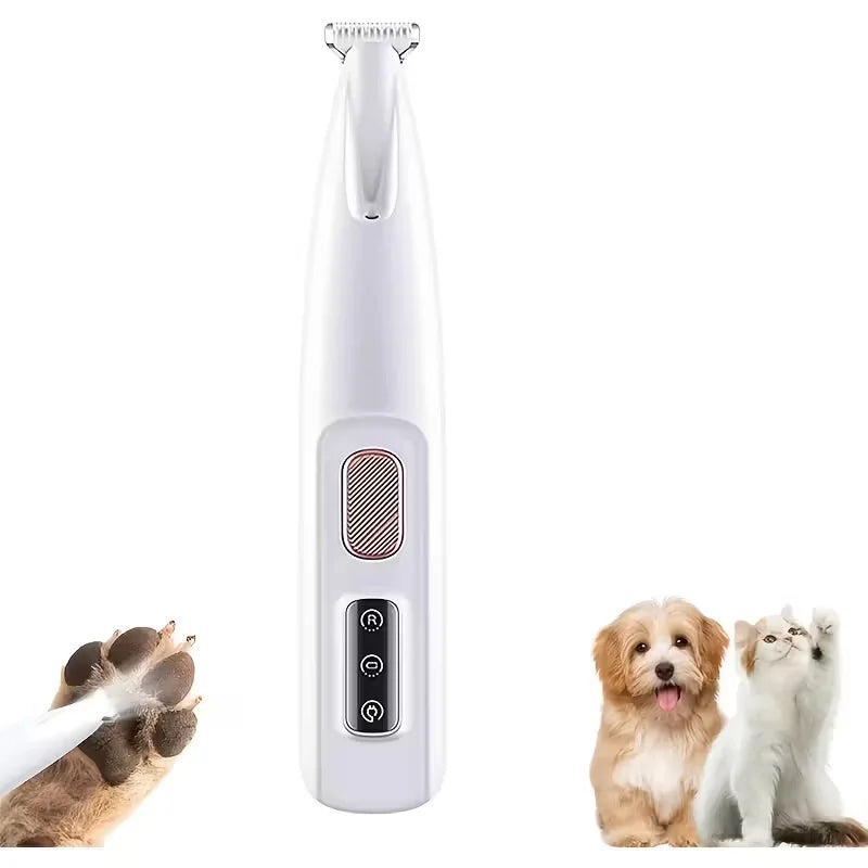 Recortador Eléctrico para Mascotas Silencioso y de Precisión