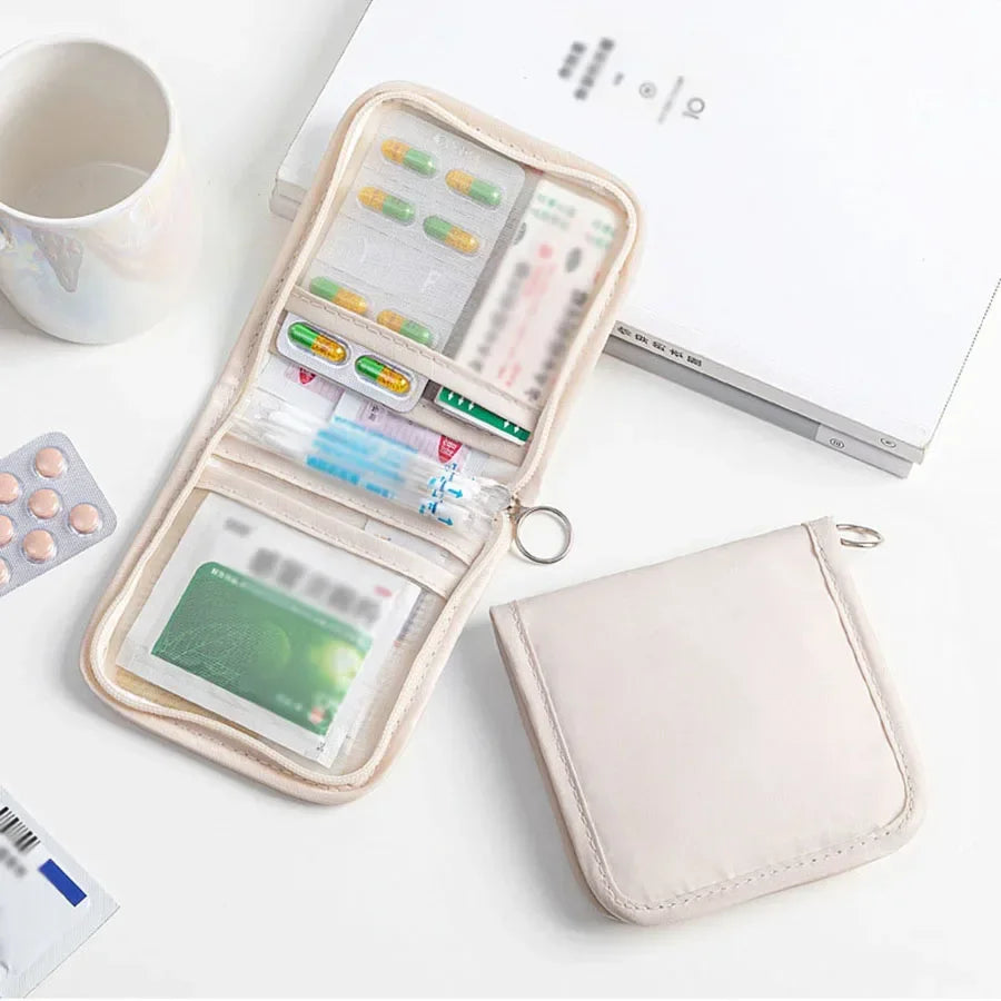 Bolsa de Almacenamiento de Medicamentos Portátil - Mini First Aid Kit