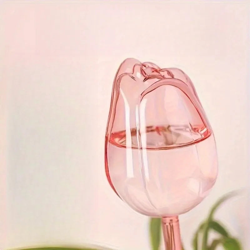 Regador Automático para Plantas en Forma de Tulipán - Plantas Decorativas