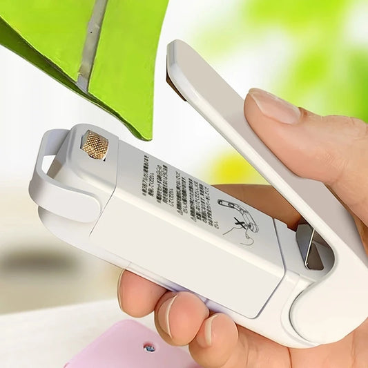 Mini Sellador de Bolsas Térmico Portátil - Máquina Selladora de Plástico