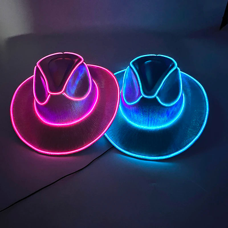 Sombrero LED Neón