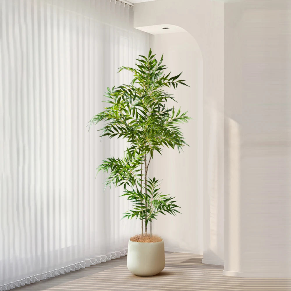 Planta Artificial Decorativa Tipo Palma Realista para Interior (78 cm - 140 cm)