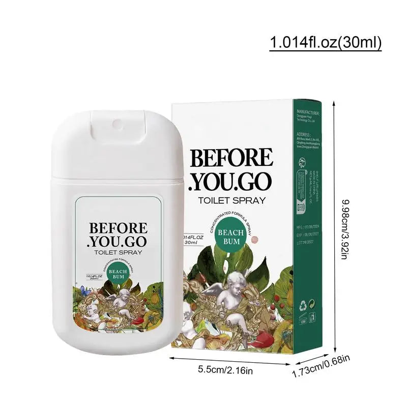Spray Neutralizador de Olores para Inodoro Portátil (30 ml)