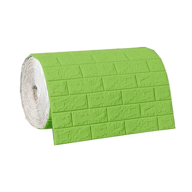 Papel Tapiz Adhesivo 3D Tipo Ladrillo