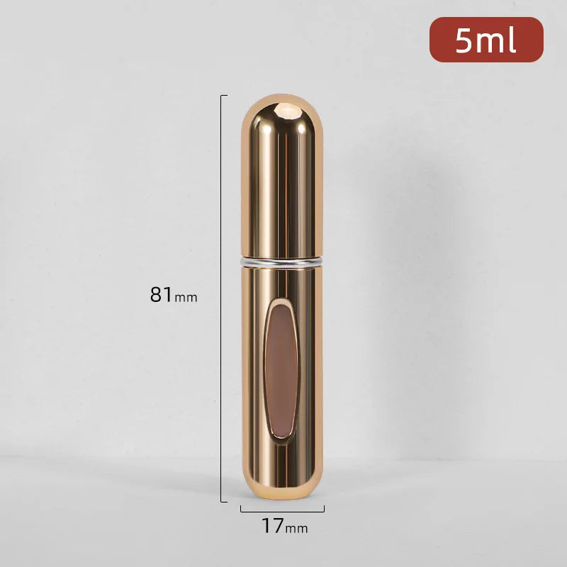 Botella Mini Spray Recargable – Ideal para Perfume o Líquidos de Viaje, Compacto y Portátil