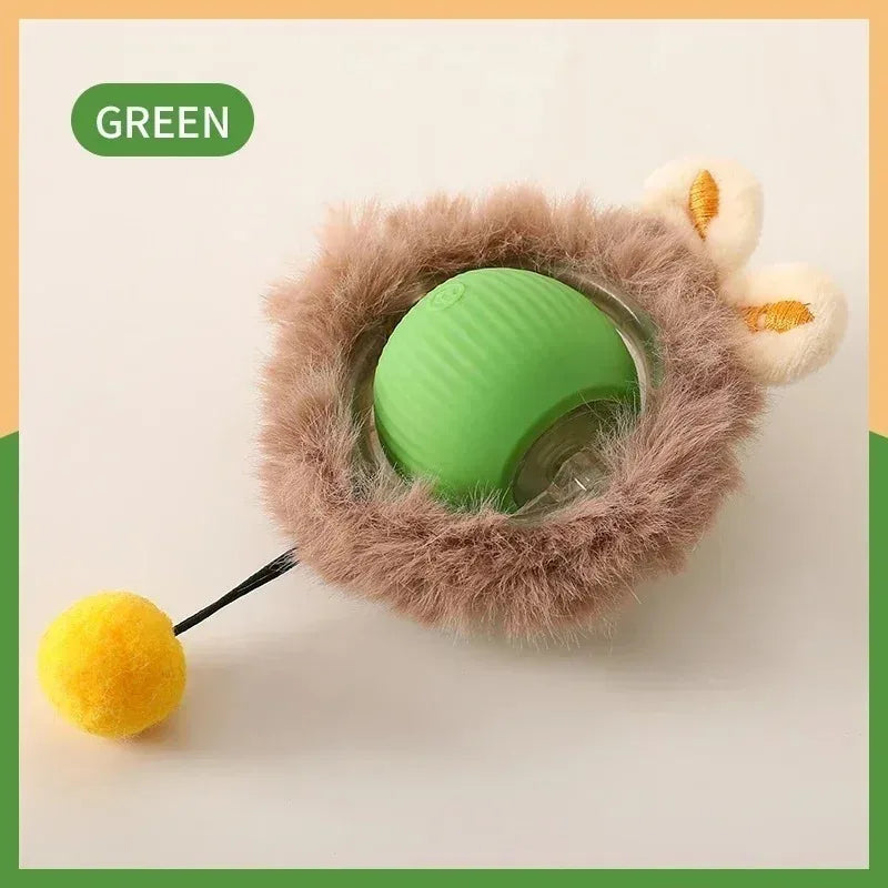 Interactive Cat Toy – Hidden Ball Hunting Mat