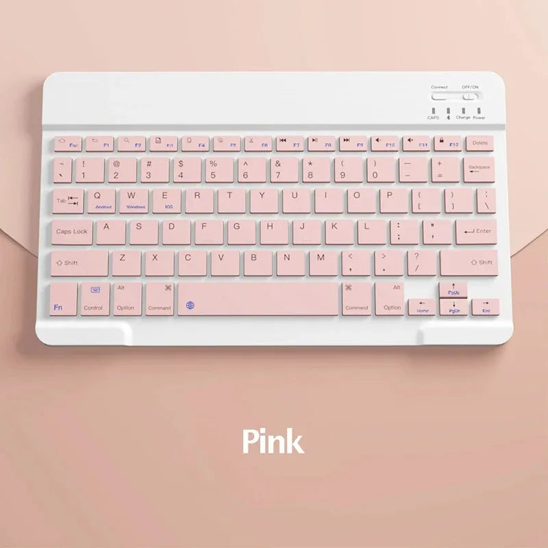 Teclado Bluetooth 10 Pulgadas para iPad y Tablet – Compacto Español/Inglés