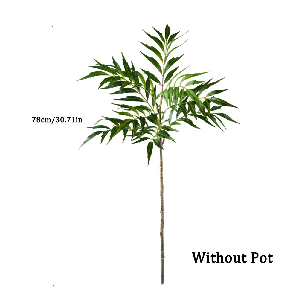 Planta Artificial Decorativa Tipo Palma Realista para Interior (78 cm - 140 cm)