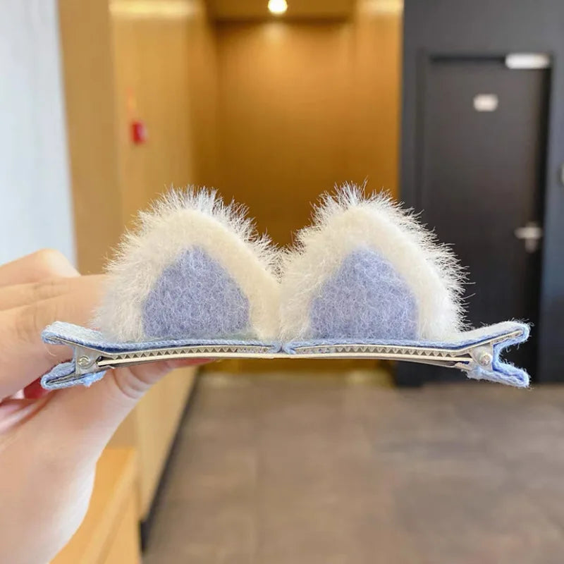 Accesorios para Cabello de Niña Orejas de Gato | Pinza Kawaii