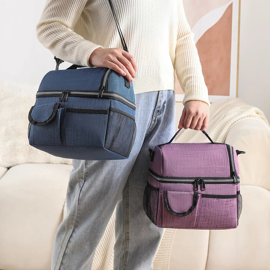 Lonchera Térmica Portátil (Bolsa de Almuerzo) – 10L Impermeable