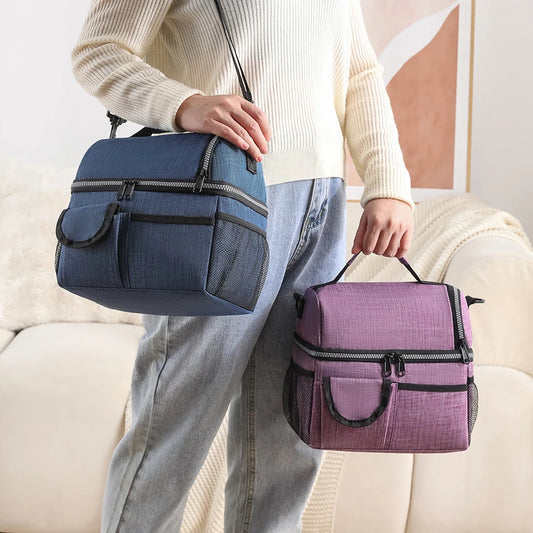Lonchera Térmica Portátil (Bolsa de Almuerzo) – 10L Impermeable