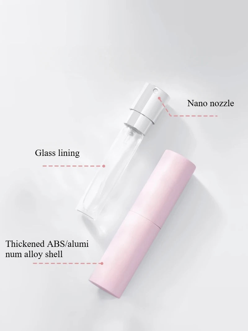 Atomizador de Perfume Recargable 8ml y 10ml – Mini Spray Portátil de Viaje