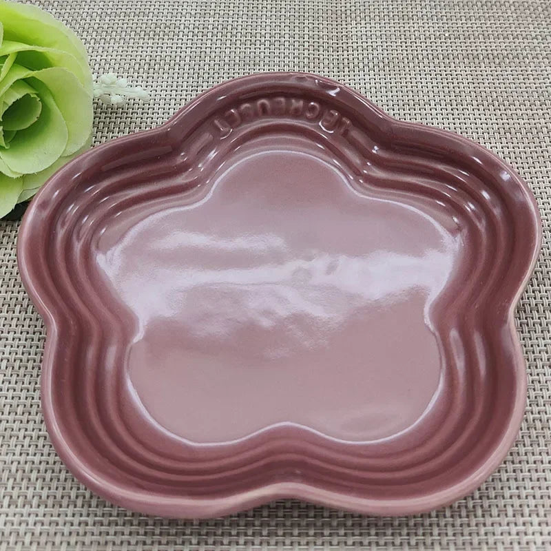 Plato de Cerámica para Mascotas (Antideslizante y Fácil de Limpiar)