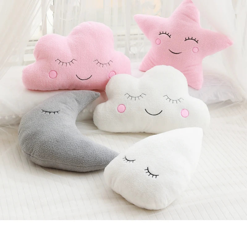 Peluche Nube Luna y Estrella – Cojín Decorativo Infantil